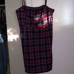 Plaid Mini Dress